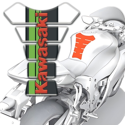 Kawasaki Tank Fuse White Design Version  