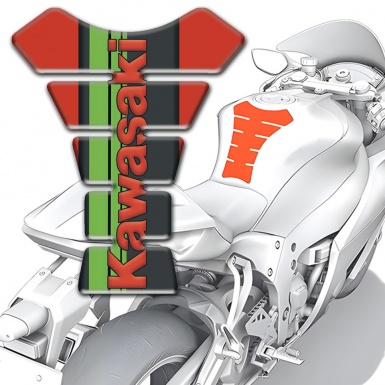 Kawasaki Tank Protector Redd Design Version