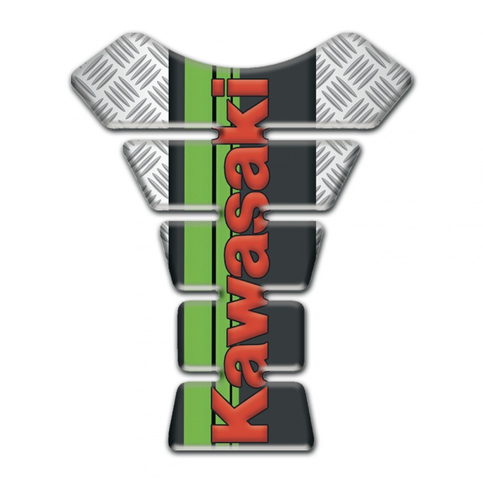 Kawasaki Tank Protector Crossed patterns Design Version