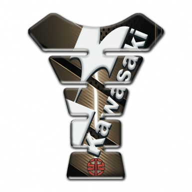 Kawasaki Tank Guard Pads Bronze Motive Edition