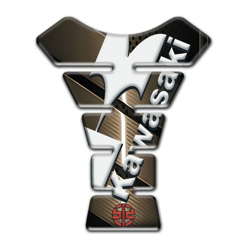 Kawasaki Tank Guard Pads Bronze Motive Edition 