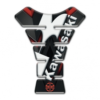 Kawasaki Tank Guard Pads Racing Edition Unique Style