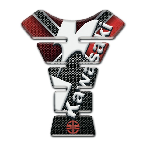 Kawasaki Tank Guard Pads High End Decoration Style 