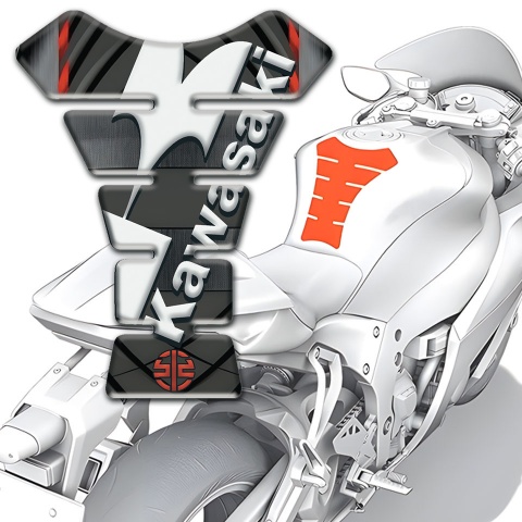 Kawasaki Tank Pad Motorbike Unique Edition Version 