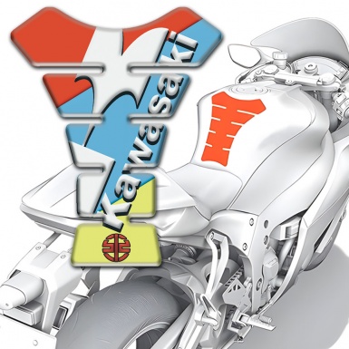 Kawasaki Tank Protector Fresh Colors variant