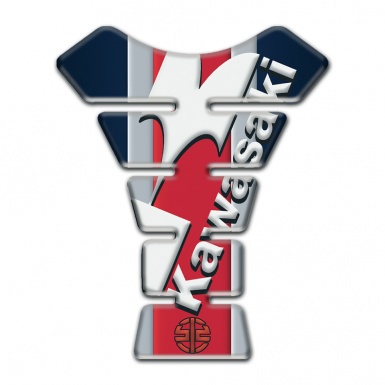 Kawasaki Tank Pad Motorbike Anti Slip Sticker Stylish Print