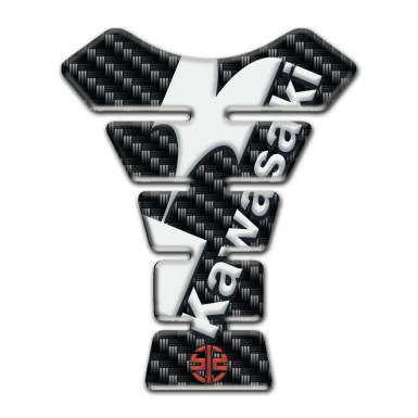 Kawasaki Tank Pad Protector Black carbon Variant