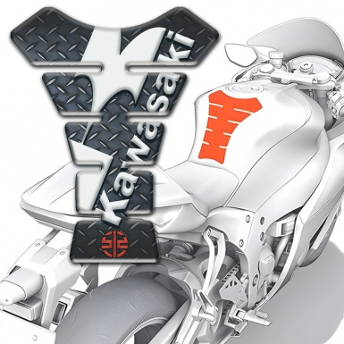 Kawasaki Tank Fuse High-Quality Rough Effect 