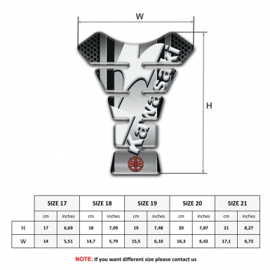 Kawasaki Tank Protector Racing Edition Unique Style