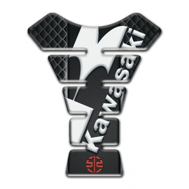 Kawasaki Tank Fuse Style Dark Mesh