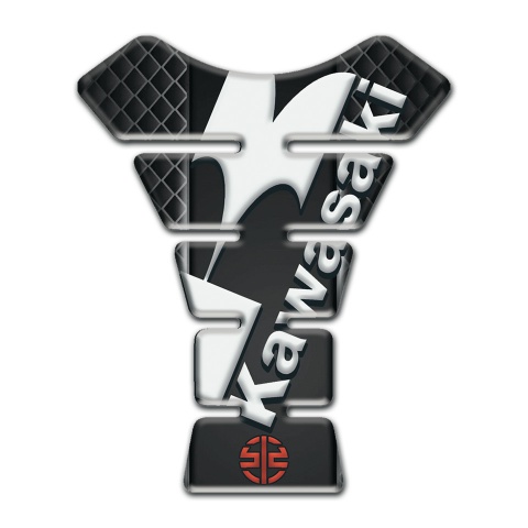 Kawasaki Tank Fuse Style Dark Mesh 