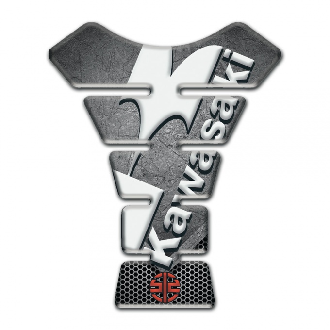 Kawasaki Tank Fuse Style Scratched Marble