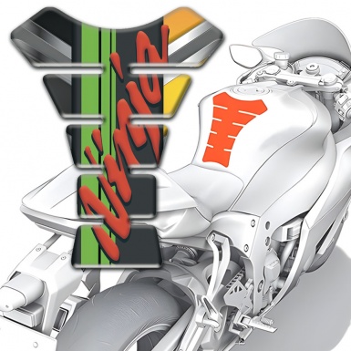 Kawasaki Tank Guard Pads Ninja Logo Stylish Model