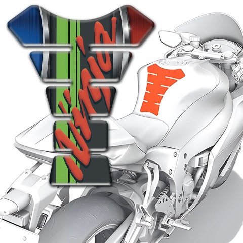 Kawasaki Tank Guard Pads Ninja Premium Quality Version 