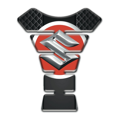 Suzuki Tank Guard Pads Dark Mesh edition 
