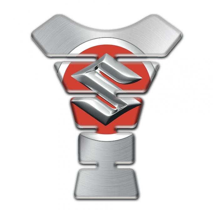 Suzuki Tank Fuse High-Quality Silver edition 