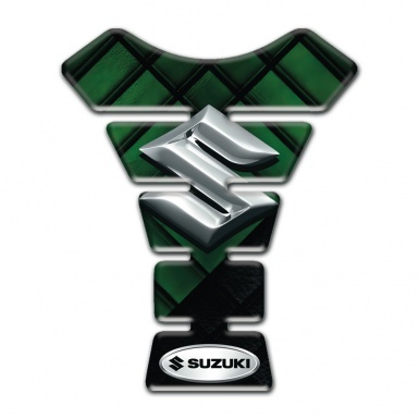 Suzuki Tank Protector Dark Green Parts Design 