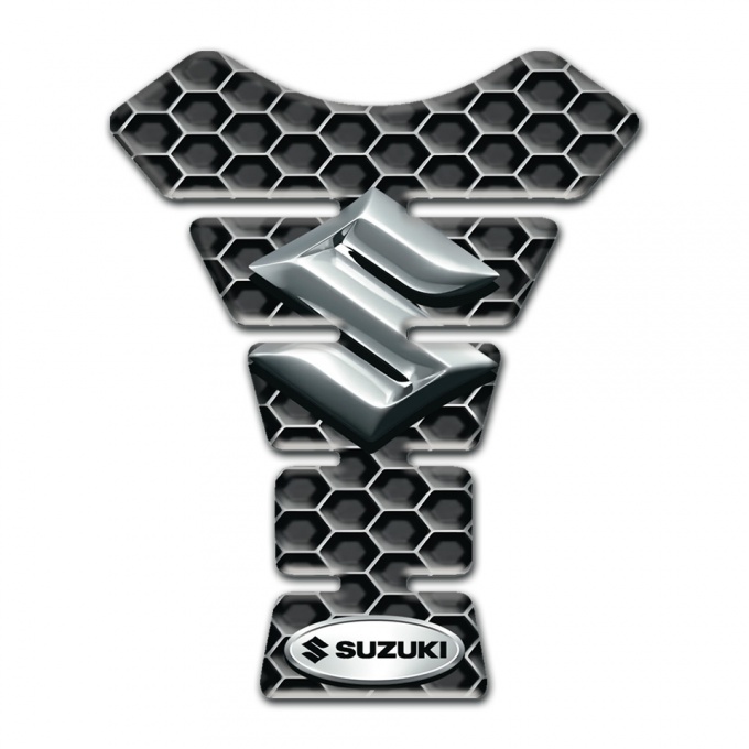 Suzuki Tank Protector Honeycomb background Style