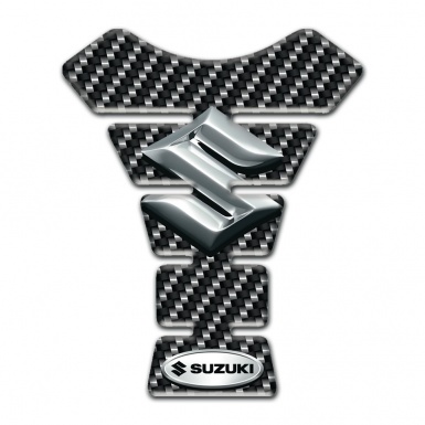 Suzuki Tank Pad Protector Base with Carbon Design 