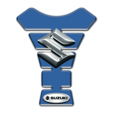 Suzuki  Tank Pad Protector Base with Blue Style 