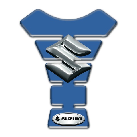 Suzuki  Tank Pad Protector Base with Blue Style 