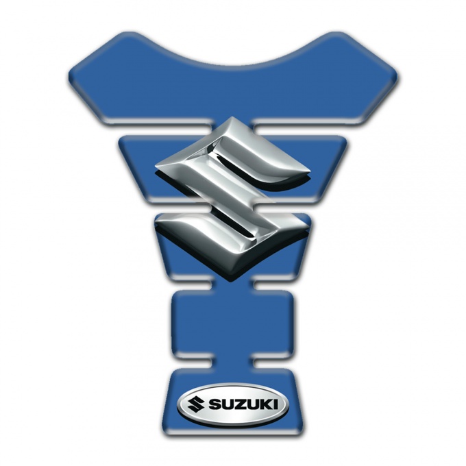 Suzuki  Tank Pad Protector Base with Blue Style 