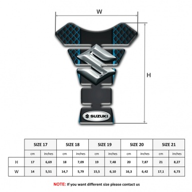 Suzuki Tank Pad Protector background with Neon Mesh Effect 
