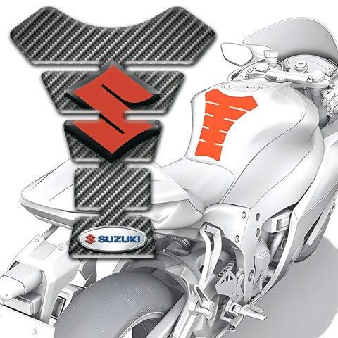 Suzuki Tank Fuse Classic Carbon Version 