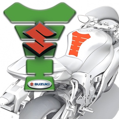 Suzuki Tank Protector Unique Green Version 