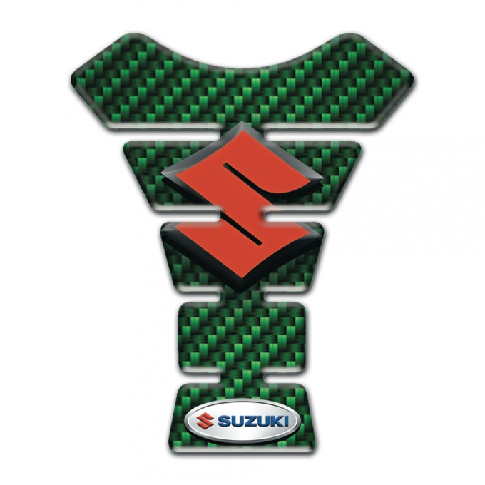 Suzuki Tank Fuse Green Carbon Edition 