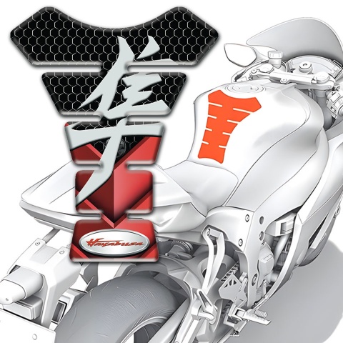 Suzuki Tank Pad Motorbike Hayabusa Model 