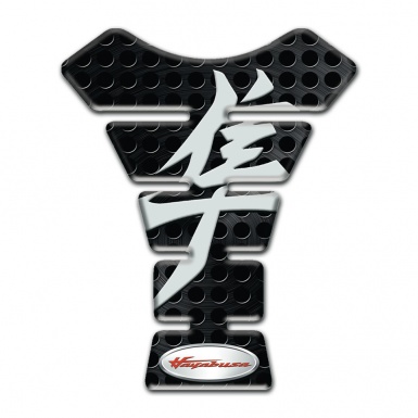 Suzuki Tank Fuse Black Perforated Surface Hayabusa Type 