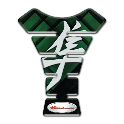 Suzuki Tank Protector Dark Green Parts base Hayabusa Style 