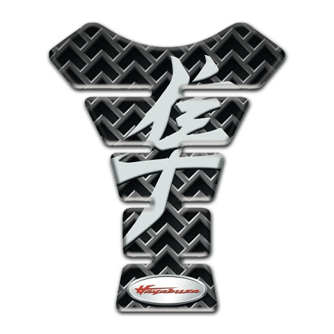 Suzuki Tank Pad Motorbike Metal Grid base Hayabusa model 