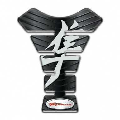 Suzuki Tank Guard Pads Rubber Effect Design hayabusa Style 