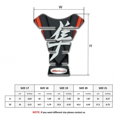 Suzuki Tank Fuse Racing Edition Hayabusa Model 