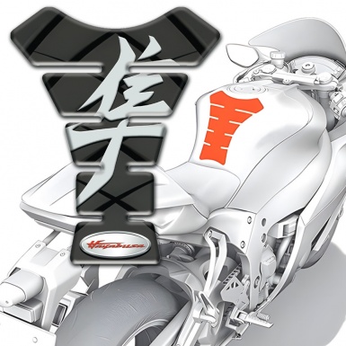 Suzuki Tank Pad Protector Hayabusa Model Silicone Sticker 