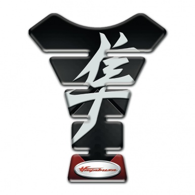 Suzuki Tank Pad Protector Dark Base Design Hayabusa Style 