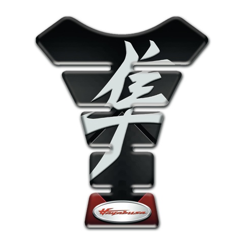 Suzuki Tank Pad Protector Dark Base Design Hayabusa Style 