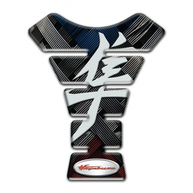 Suzuki Tank Pad Protector Crossed Belts print Hayabusa Edition 