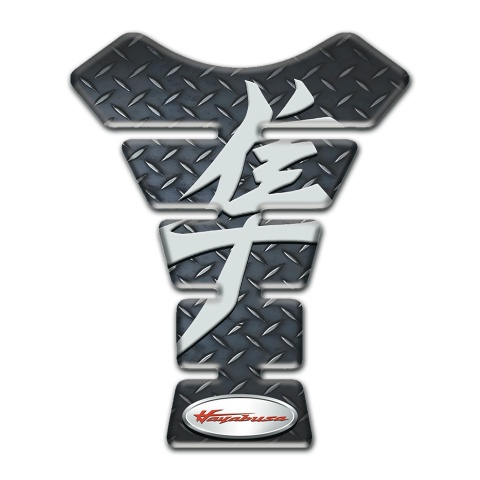 Suzuki Tank Guard Pads Hayabusa Version Rough Effect Design 