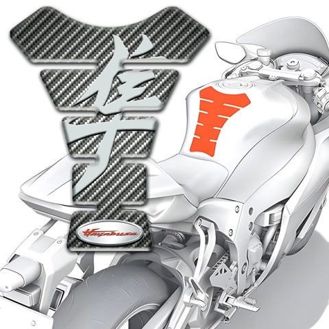 Suzuki Tank Fuse Hayabusa Version Classic carbon Design 