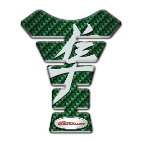 Suzuki Tank Fuse Green Carbon hayabusa Style 