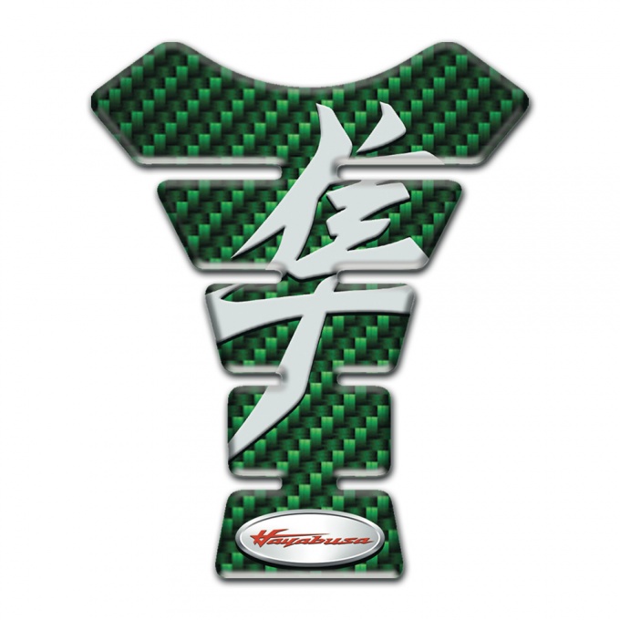 Suzuki Tank Fuse Green Carbon hayabusa Style 