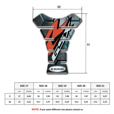 Suzuki Tank Fuse Amazing Design GSX Style 