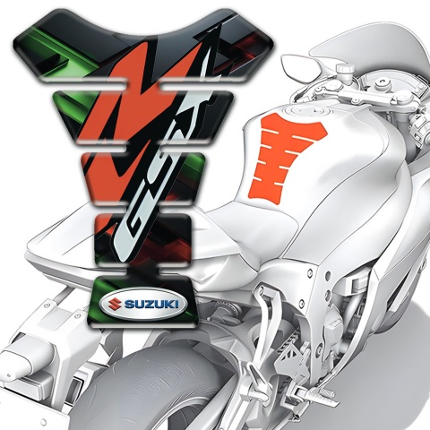 Suzuki Tank Pad Protector GSX Style Unique Base Design 