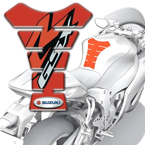 Suzuki Tank Pad Protector Red Style GSX edition 