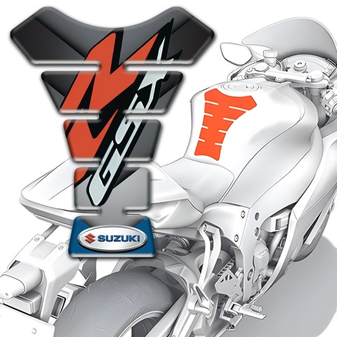 Suzuki Tank Guard Pads Racing Edition Style 