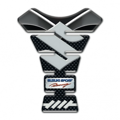 Suzuki Tank Protector High End Model with Big Gray Logo 