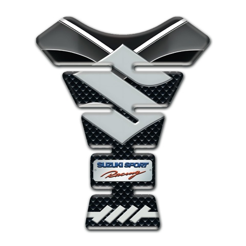 Suzuki Tank Protector High End Model with Big Gray Logo 